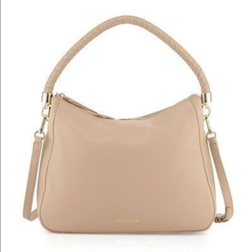 Cole Hana Benson Mini Leather Hobo Bag